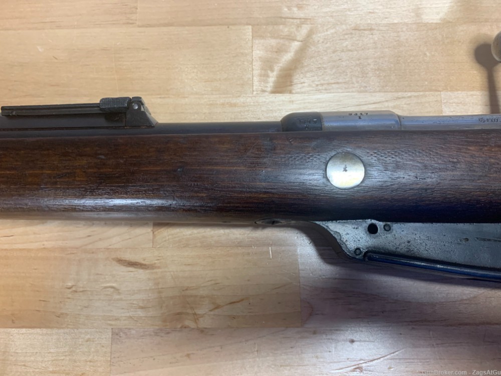 Mauser - 1888 Erfurt - GEW 88 - Mfg. 1890 - Commision Rifle - 8mm -Antique -img-21