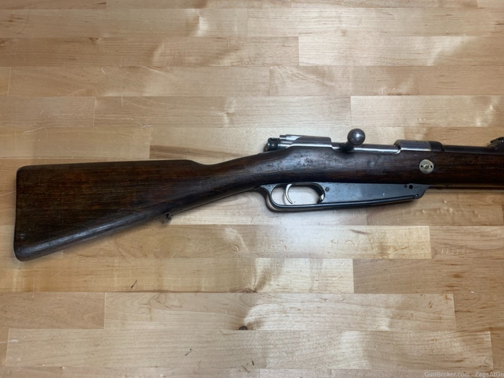 Mauser - 1888 Erfurt - GEW 88 - Mfg. 1890 - Commision Rifle - 8mm -Antique -img-2