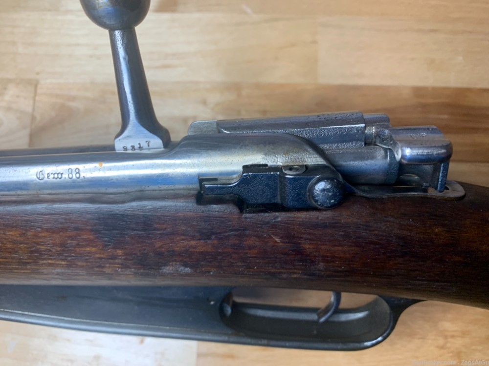 Mauser - 1888 Erfurt - GEW 88 - Mfg. 1890 - Commision Rifle - 8mm -Antique -img-47