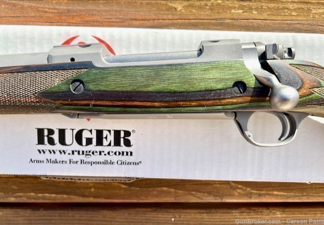 Ruger Hawkeye Guide Gun .375 Ruger (LEFT HAND) SS 20" NIB Model 47124-img-6