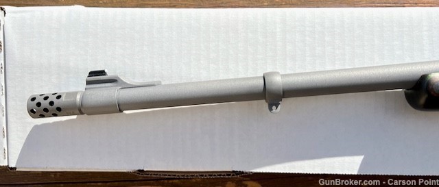 Ruger Hawkeye Guide Gun .375 Ruger (LEFT HAND) SS 20" NIB Model 47124-img-8