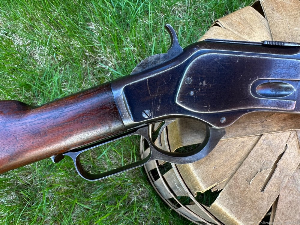 ANTIQUE WINCHESTER MODEL 1873 44 CAL-img-24
