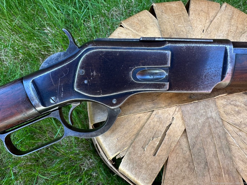 ANTIQUE WINCHESTER MODEL 1873 44 CAL-img-25