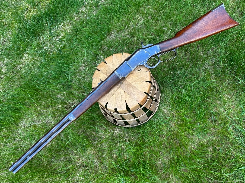 ANTIQUE WINCHESTER MODEL 1873 44 CAL-img-1