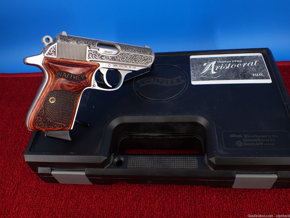 Scarce Walther PPK/S 380 3.3" TALO ARISTOCRAT Mint 98% Mfg 2007 -img-1