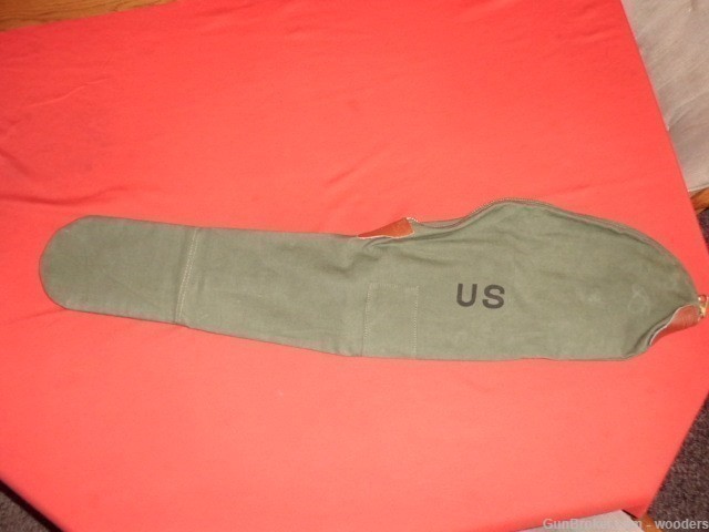 M1 Carbine US Marked OD Green Canvas Rifle Case M2 M3-img-0