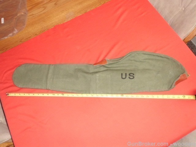 M1 Carbine US Marked OD Green Canvas Rifle Case M2 M3-img-10