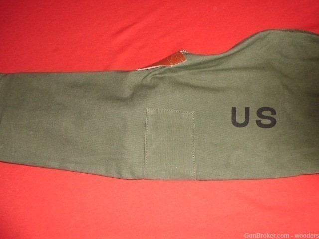 M1 Carbine US Marked OD Green Canvas Rifle Case M2 M3-img-2