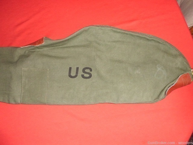 M1 Carbine US Marked OD Green Canvas Rifle Case M2 M3-img-3