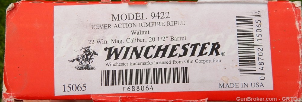 Winchester 9422M Rifle - 22 Win. Magnum - 1995-img-53