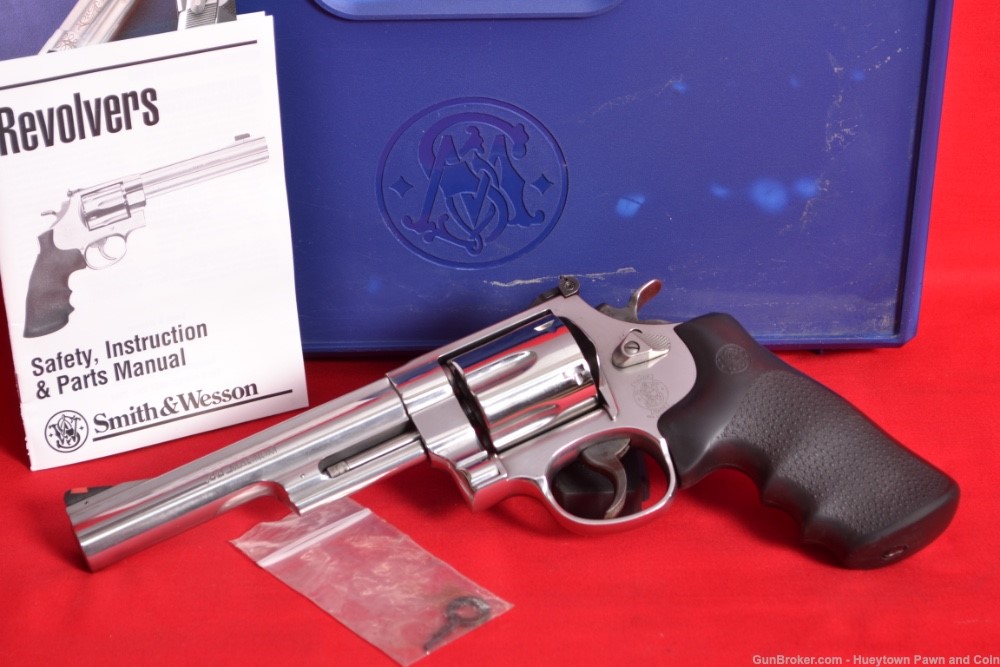 S&W Smith Wesson Model 629-6 Stainless .44 Magnum Revolver PENNY NO RESERVE-img-0