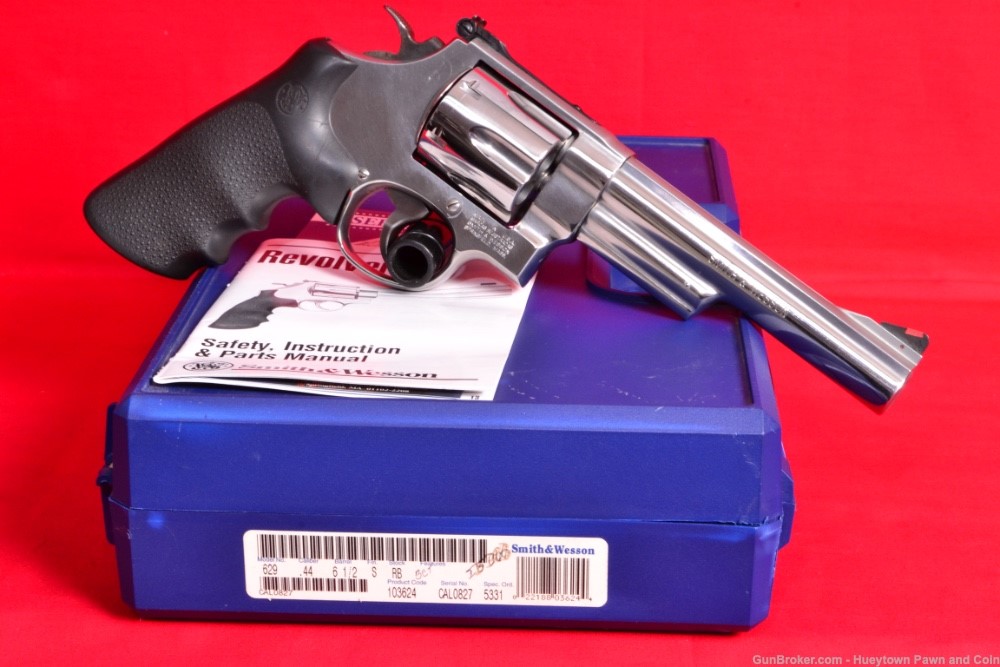 S&W Smith Wesson Model 629-6 Stainless .44 Magnum Revolver PENNY NO RESERVE-img-17