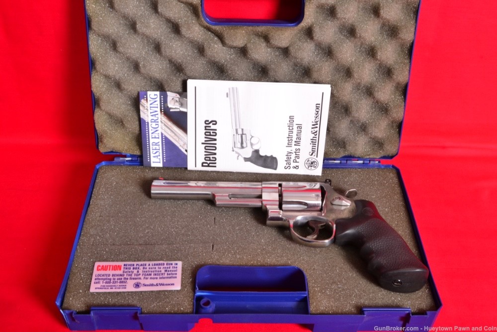 S&W Smith Wesson Model 629-6 Stainless .44 Magnum Revolver PENNY NO RESERVE-img-16