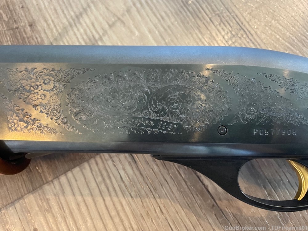 Remington 11-87 Sporting Clays edition 12 gauge 26" engraved receiver-img-8