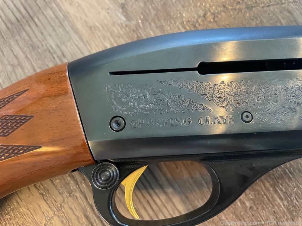 Remington 11-87 Sporting Clays edition 12 gauge 26" engraved receiver-img-4