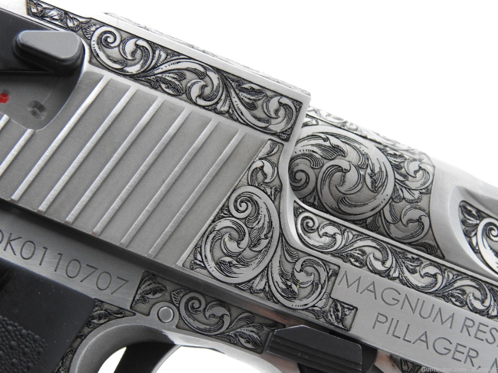 Rare Incredible Custom Engraved Desert Eagle DE50SRMB Mark XIX .50 AE  -img-34