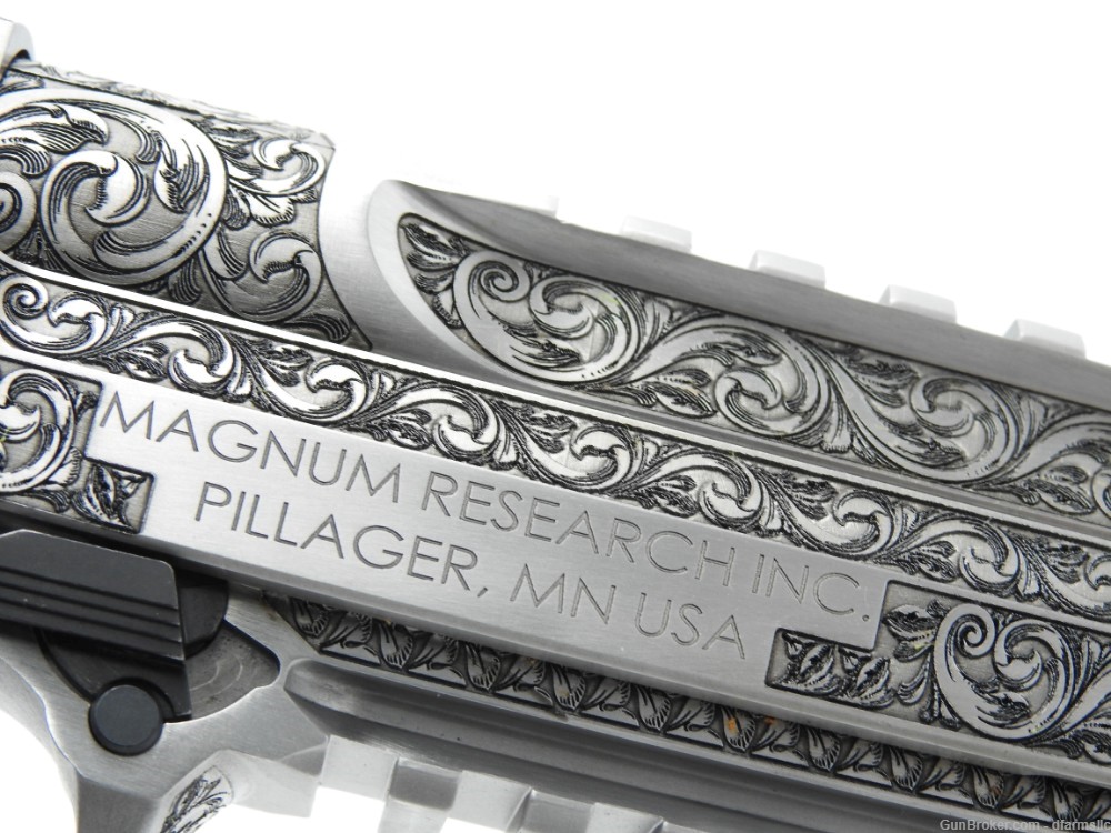 Rare Incredible Custom Engraved Desert Eagle DE50SRMB Mark XIX .50 AE  -img-33