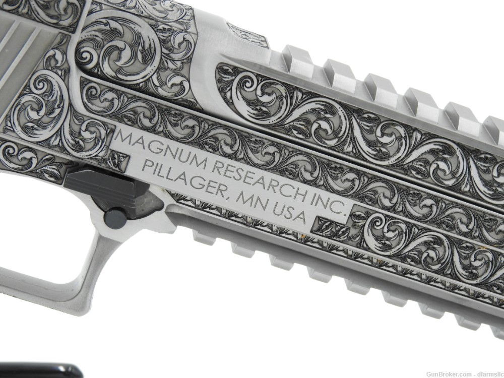 Rare Incredible Custom Engraved Desert Eagle DE50SRMB Mark XIX .50 AE  -img-13