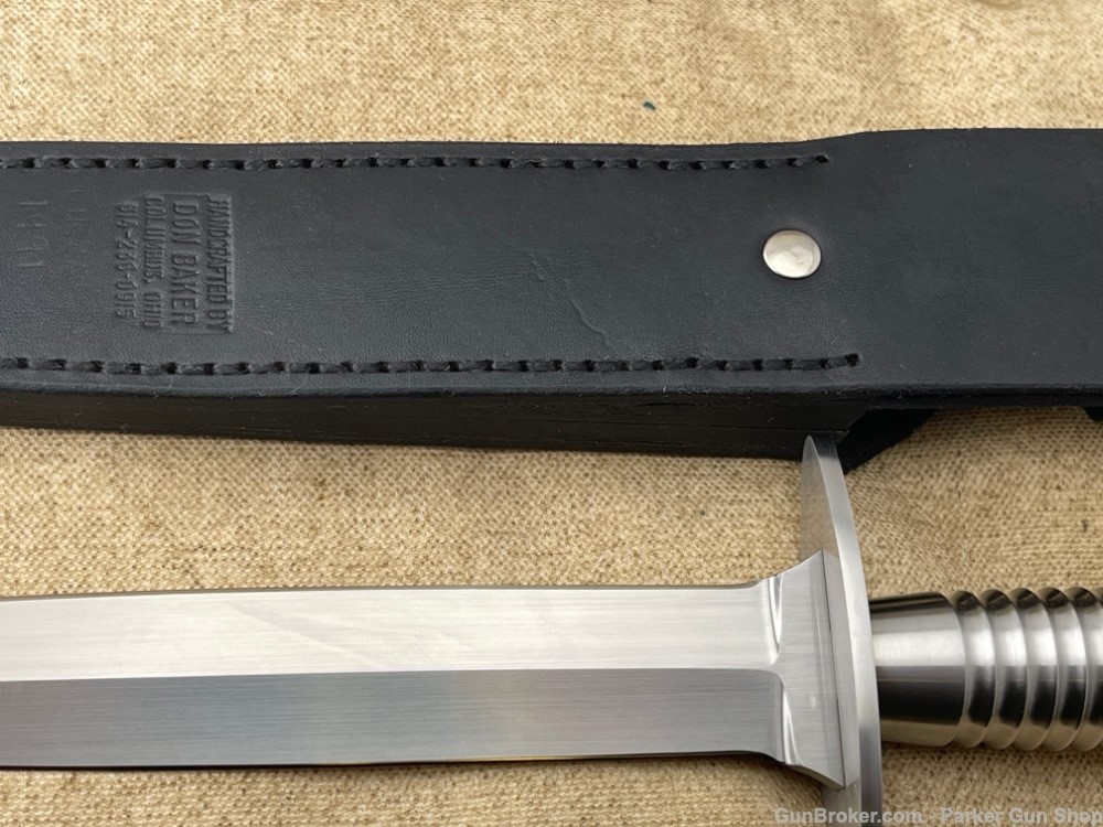 M. C. [Charles] Robinson Jr Model 17 BC Dagger Don Baker Sheath-img-6