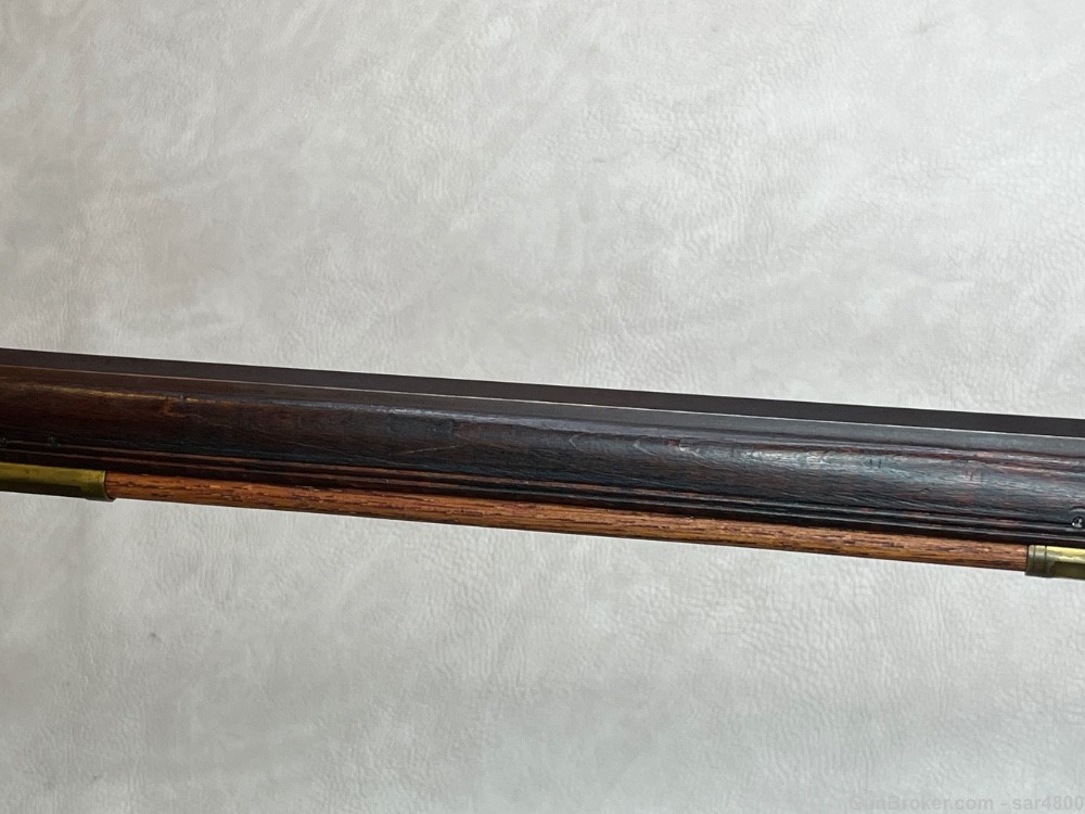 Flintlock Rifle Highly Ornate Custom .50 Caliber Swamped Pennsylvania Style-img-19
