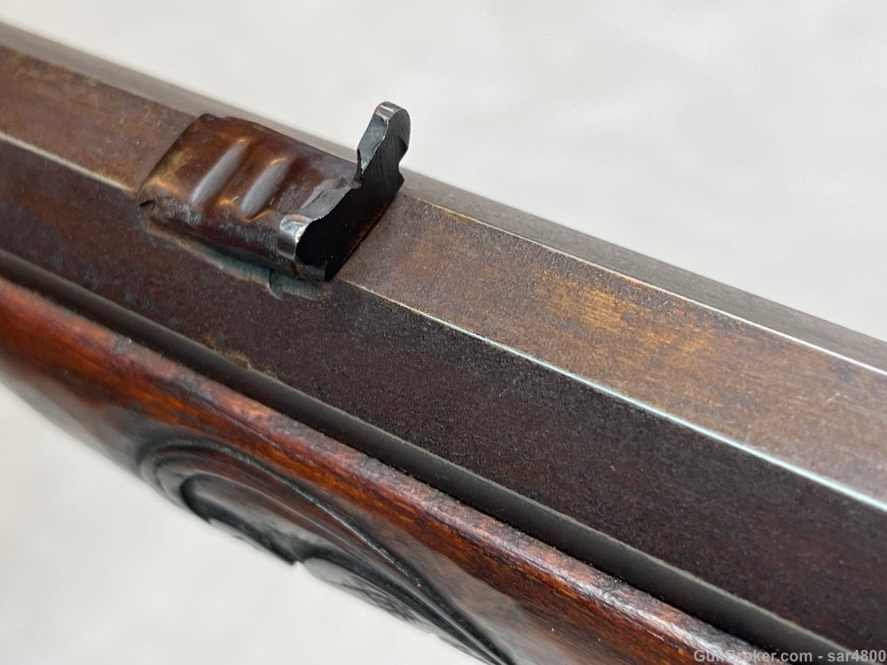 Flintlock Rifle Highly Ornate Custom .50 Caliber Swamped Pennsylvania Style-img-27