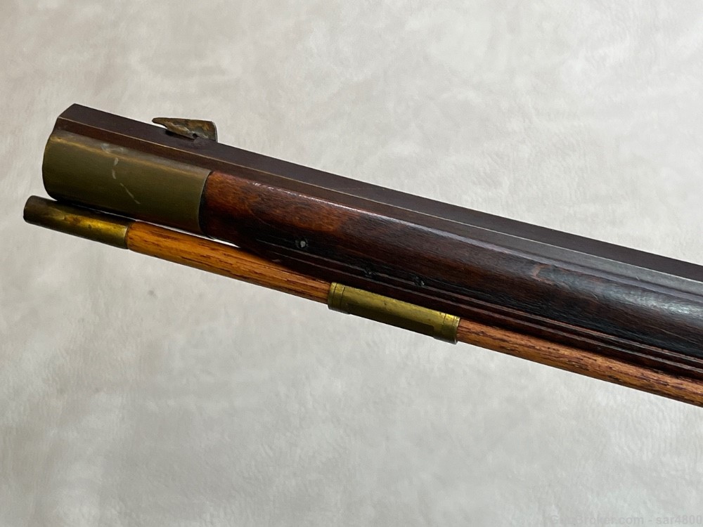 Flintlock Rifle Highly Ornate Custom .50 Caliber Swamped Pennsylvania Style-img-20