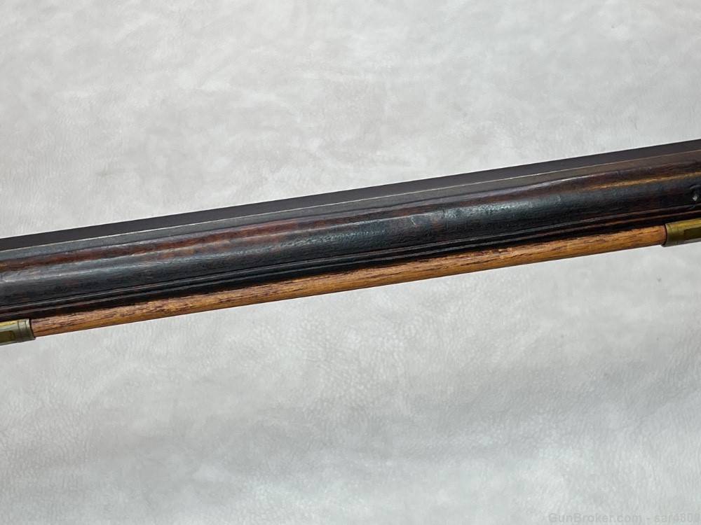 Flintlock Rifle Highly Ornate Custom .50 Caliber Swamped Pennsylvania Style-img-10