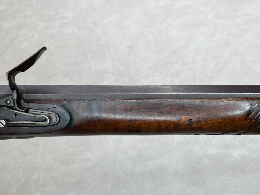 Flintlock Rifle Highly Ornate Custom .50 Caliber Swamped Pennsylvania Style-img-6