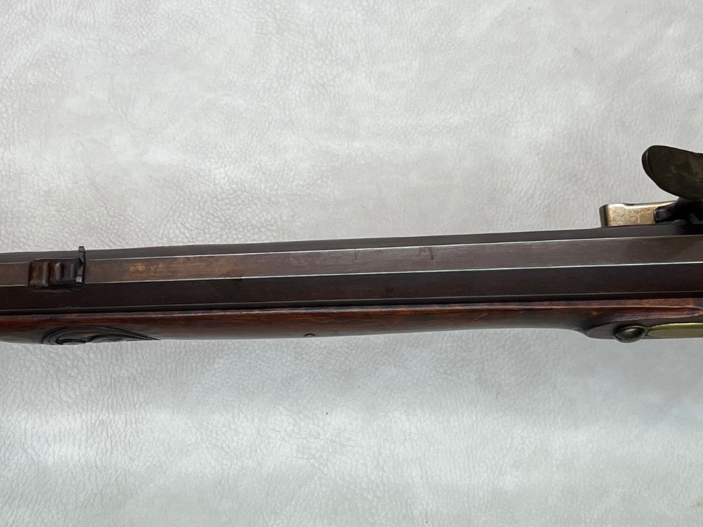 Flintlock Rifle Highly Ornate Custom .50 Caliber Swamped Pennsylvania Style-img-25