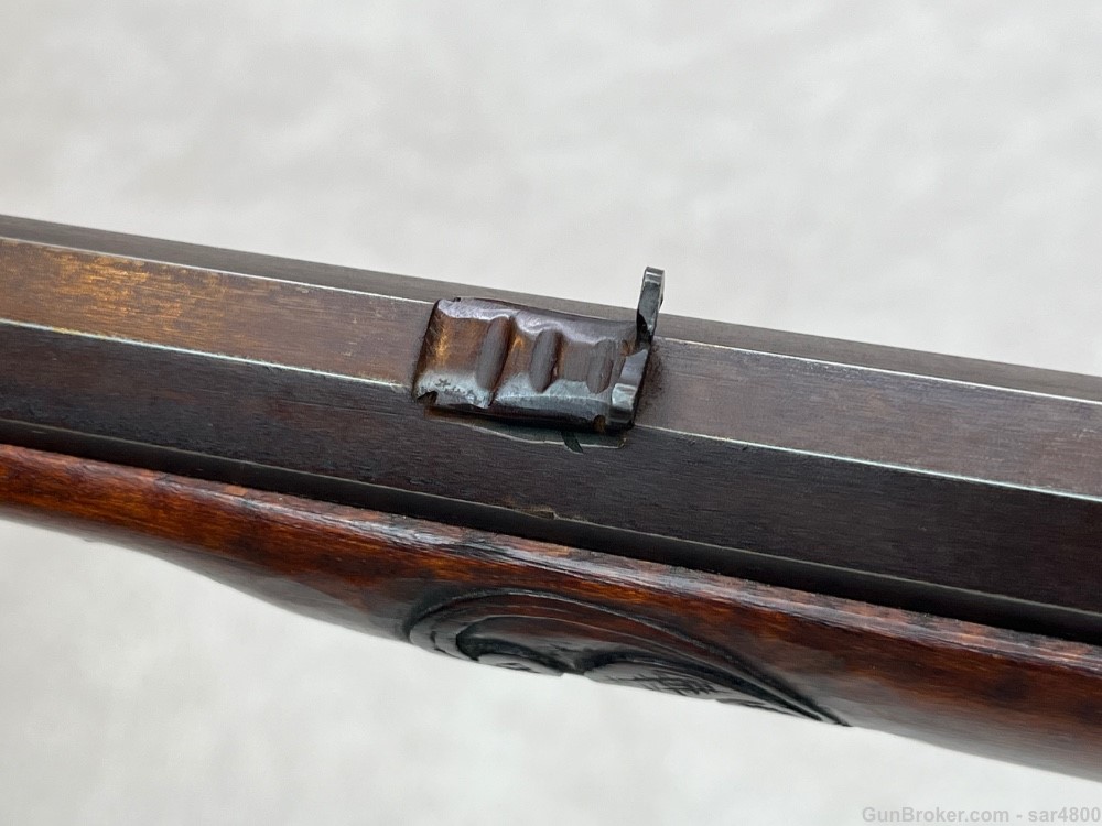 Flintlock Rifle Highly Ornate Custom .50 Caliber Swamped Pennsylvania Style-img-26