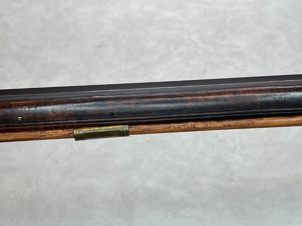Flintlock Rifle Highly Ornate Custom .50 Caliber Swamped Pennsylvania Style-img-9