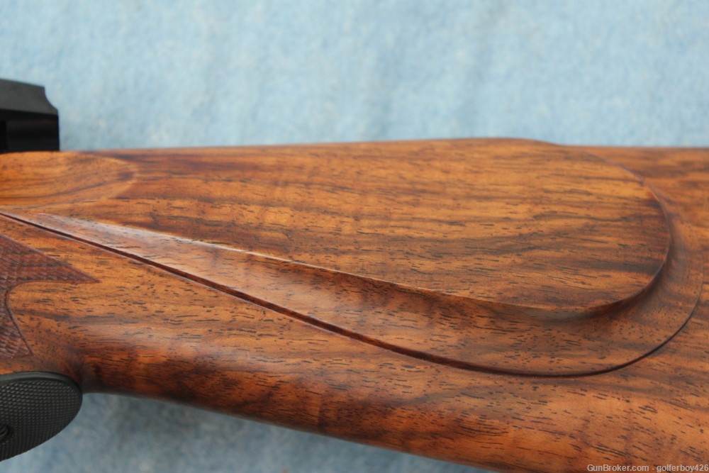 Gorgeous Custom Champlin Arms  Exhibition wood 7mm magnum Tapered Octagon -img-20