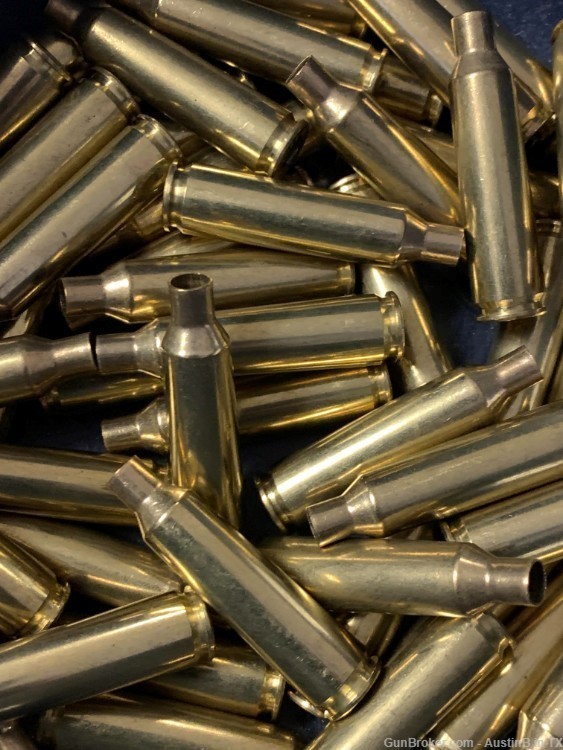 Federal 22-250 Remington Unfired Brass. 50ct from Factory Pull Downs.-img-0