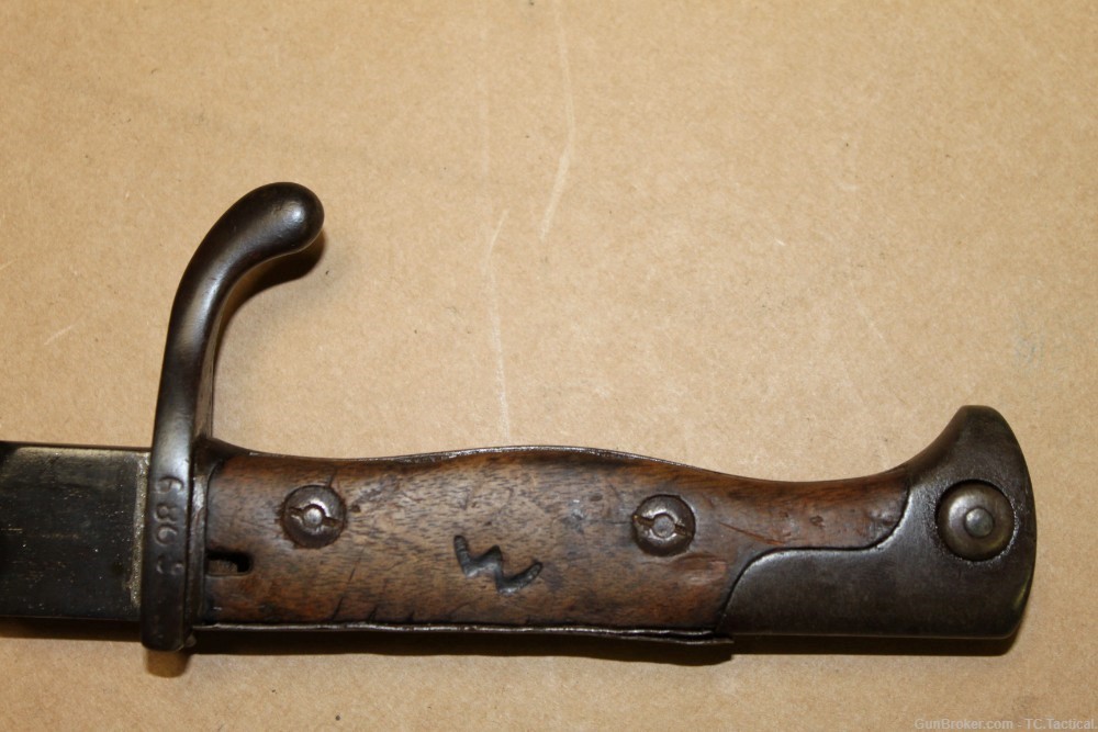 German WWI Waffenfabrik Mauser Saw Tooth Bayonet 9.75" Blade-img-7