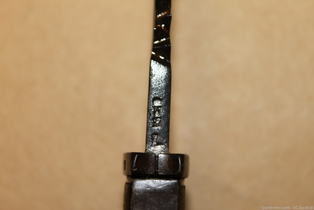 German WWI Waffenfabrik Mauser Saw Tooth Bayonet 9.75" Blade-img-2