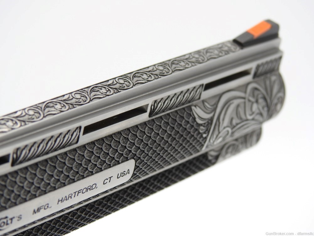 Extremely Rare Collectible Stunning Custom Engraved Colt Anaconda 8" 44 MAG-img-25