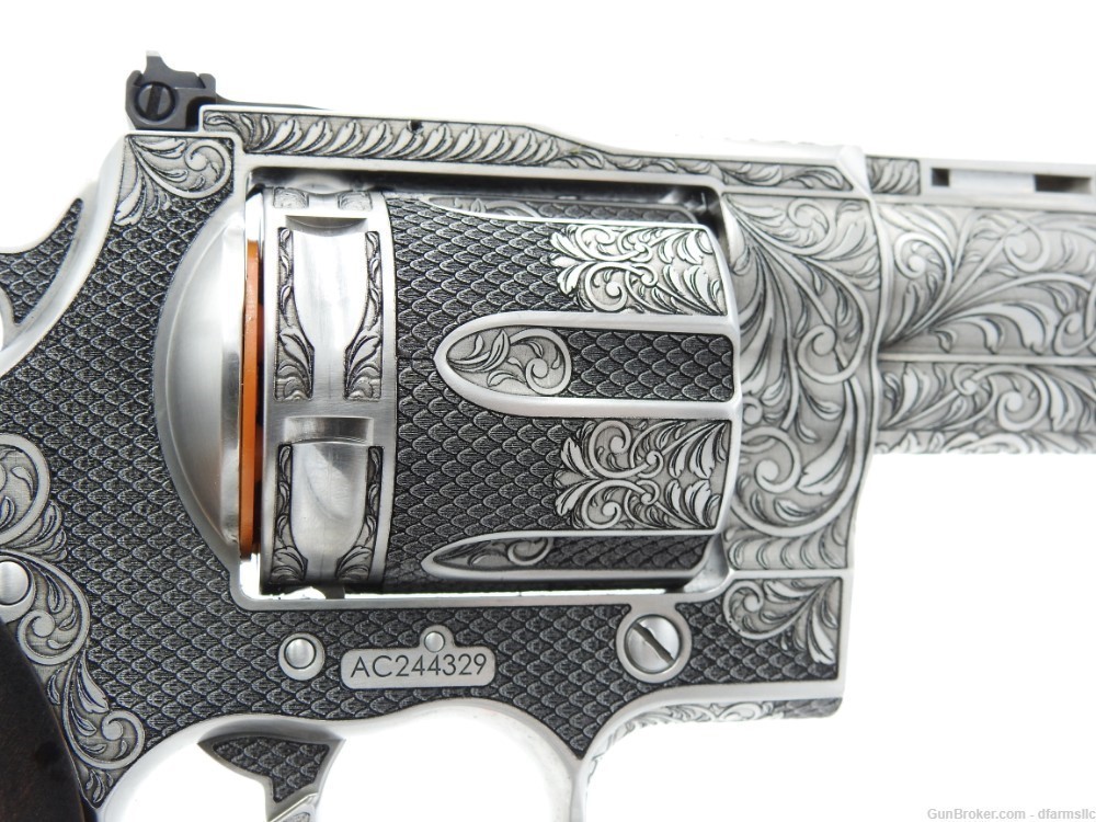 Extremely Rare Collectible Stunning Custom Engraved Colt Anaconda 8" 44 MAG-img-32