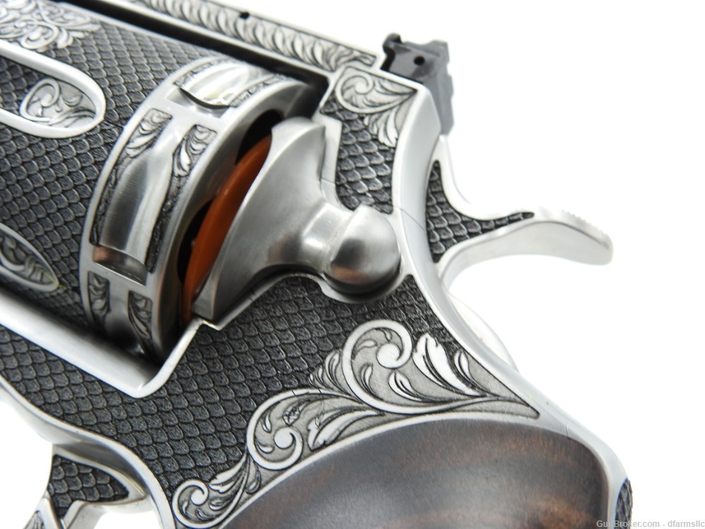 Extremely Rare Collectible Stunning Custom Engraved Colt Anaconda 8" 44 MAG-img-35