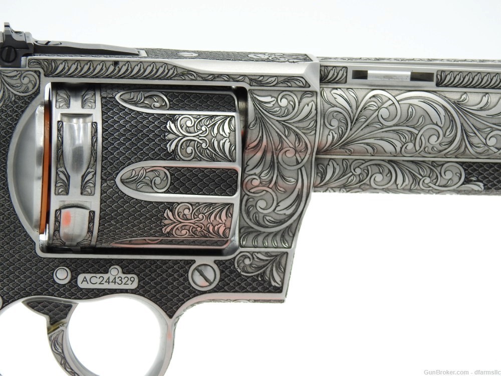 Extremely Rare Collectible Stunning Custom Engraved Colt Anaconda 8" 44 MAG-img-19