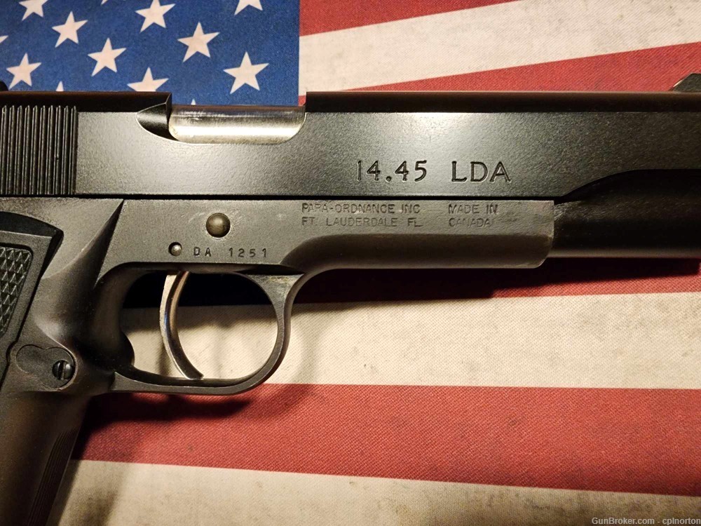 Para Ordnance P14-45 1911 Colt 1911A1 Canada .45 Threaded barrel-img-3