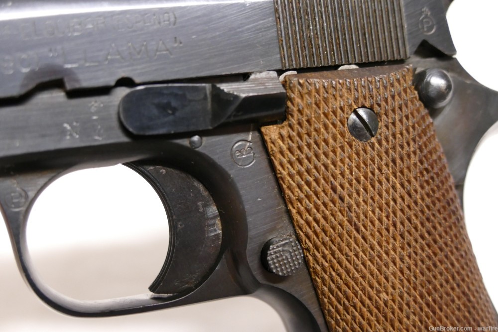 Rare WWII German Import Geco Marked Llama Model II Pistol cal. 380-img-4