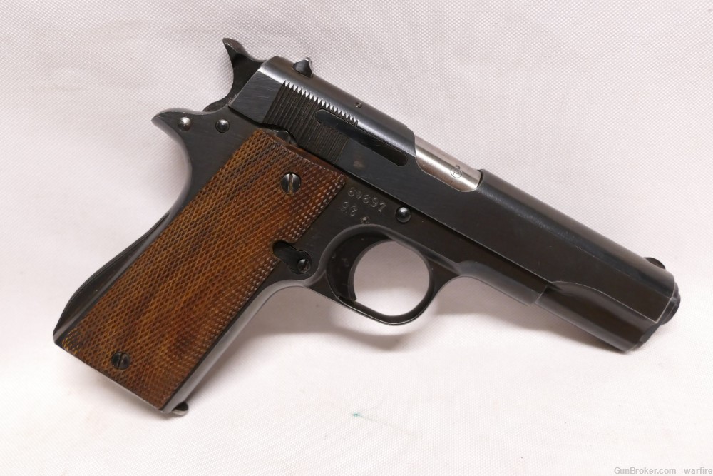 Rare WWII German Import Geco Marked Llama Model II Pistol cal. 380-img-1