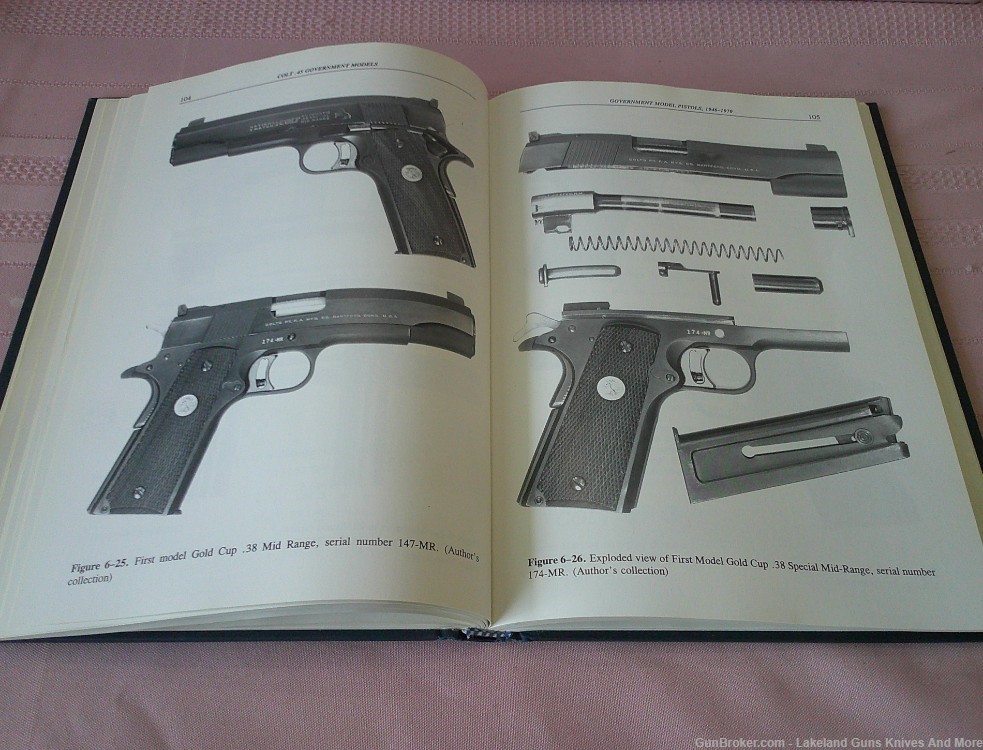 Very Rare Colt .45 Government Models Commercial Series 1912-1970 Book!-img-11