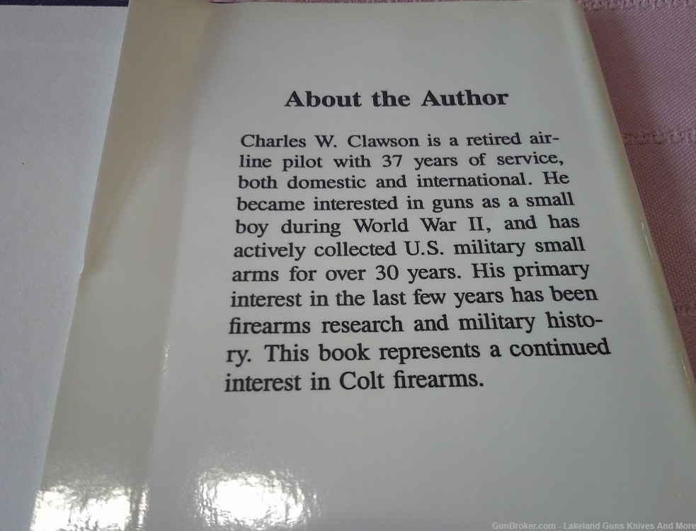 Very Rare Colt .45 Government Models Commercial Series 1912-1970 Book!-img-9