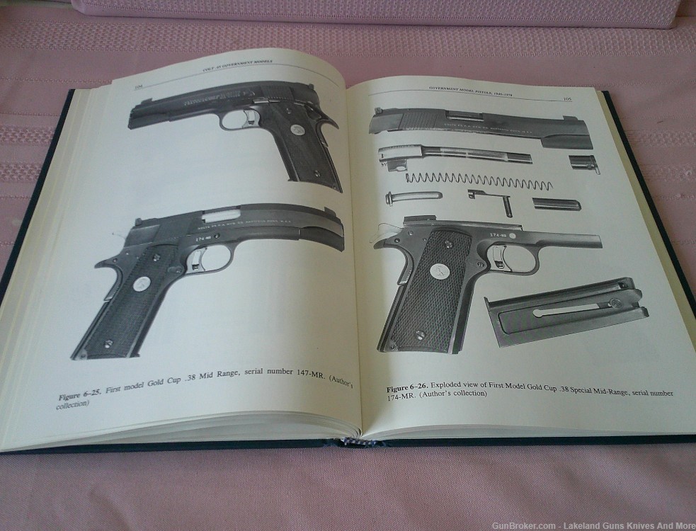 Very Rare Colt .45 Government Models Commercial Series 1912-1970 Book!-img-12