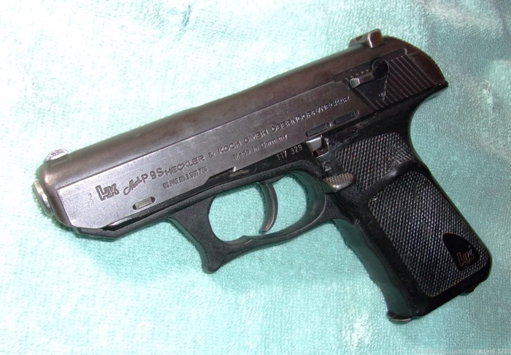HK P9S 9x19mm Semi-auto Pistol Made in Germany !-img-7