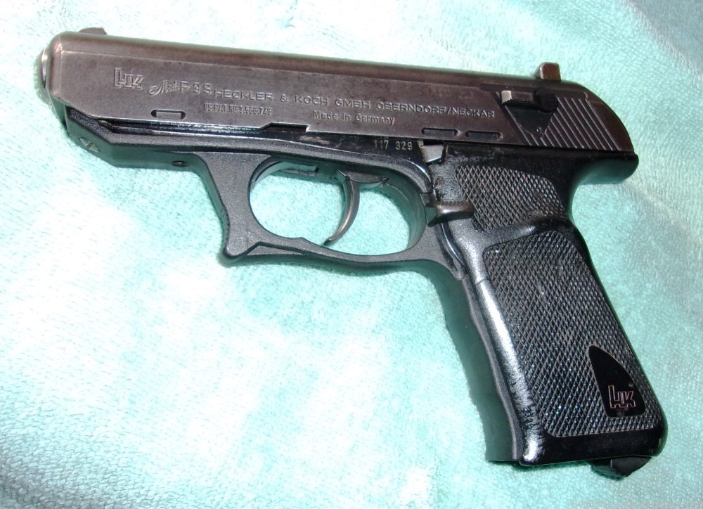 HK P9S 9x19mm Semi-auto Pistol Made in Germany !-img-9