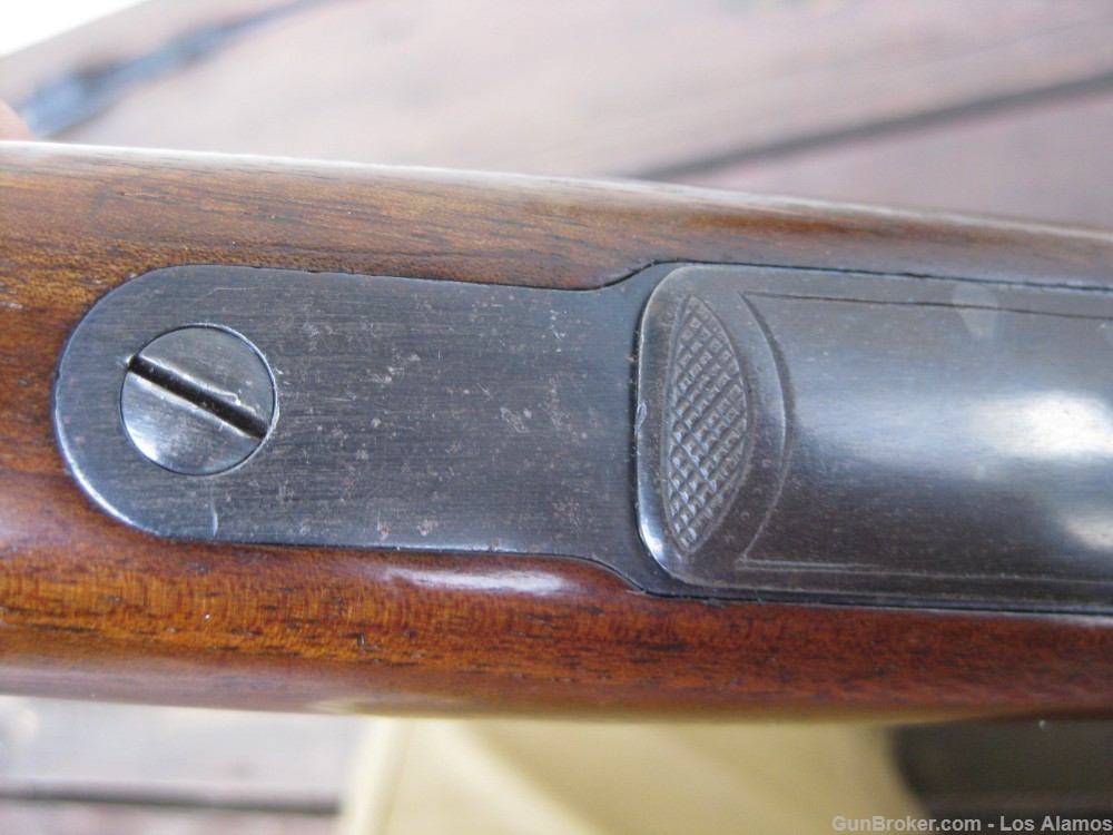 Mauser commercial sporting rifle, early 3 digit SN 711, made 1899, Rigby-img-39