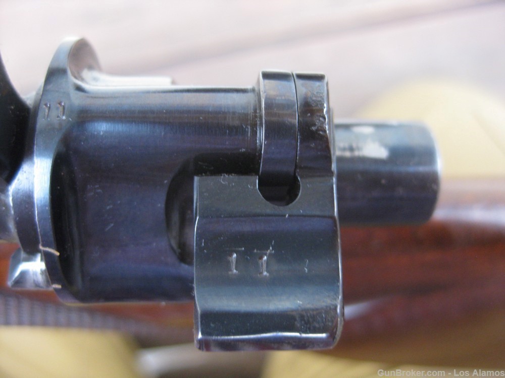 Mauser commercial sporting rifle, early 3 digit SN 711, made 1899, Rigby-img-27