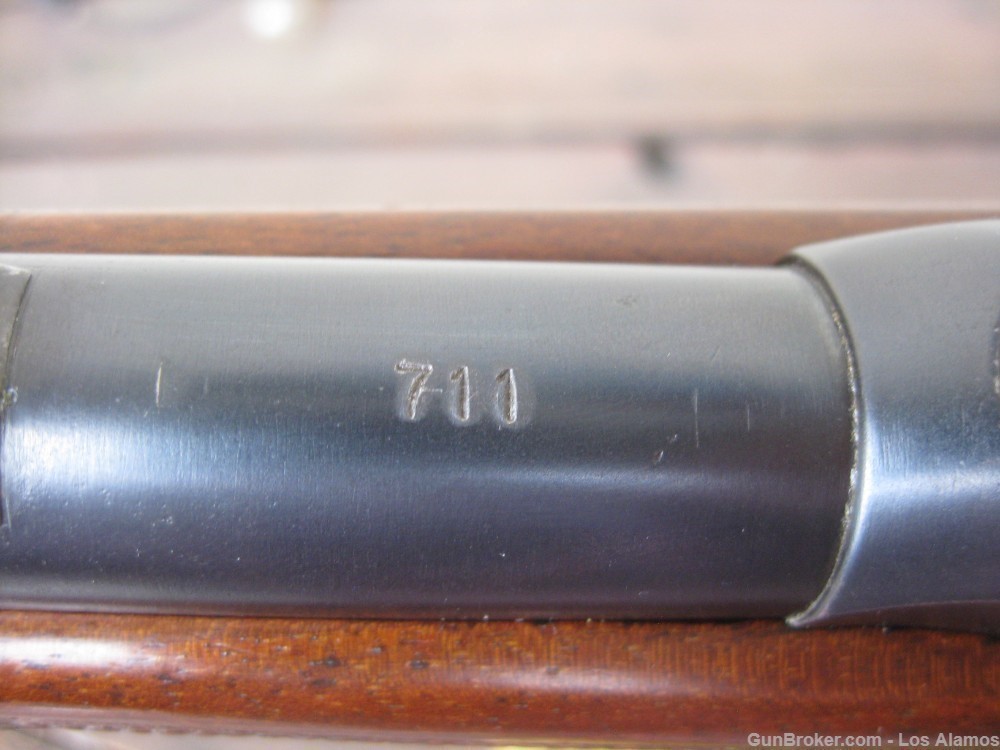 Mauser commercial sporting rifle, early 3 digit SN 711, made 1899, Rigby-img-19